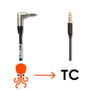 Tentacle to iPhone 5/6 sync recording cable C12