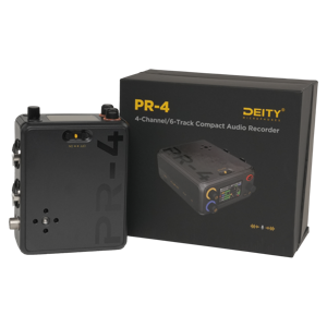Deity PR-4 Portable 4-Input 32-Bit Float Field Recorder