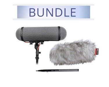 Sennheiser 416 with Rycote Perfect For windshield