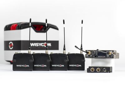 Wisycom MCR54 4 Channel Radio Mic Kit