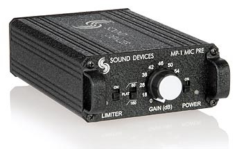 Sound Devices MP-1 mic. amp.